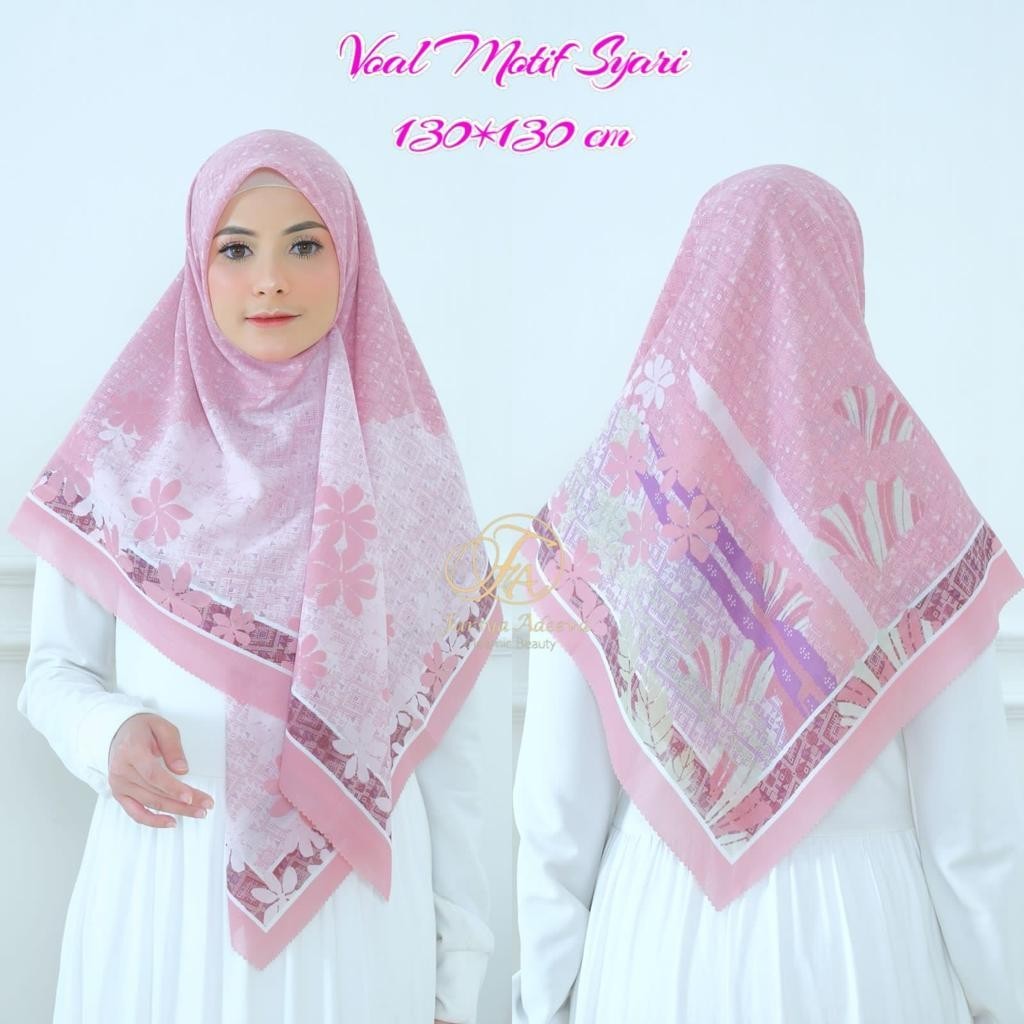 Promo Mega Sale 5.5 // KERUDUNG SEGI EMPAT SYAR'I DEENAY LASERCUT KW KERUDUNG SEGI EMPAT JUMBO MOTIF