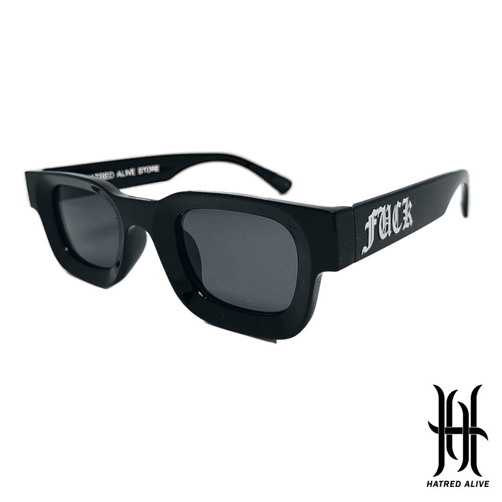 Promo Mega Sale 5.5 // Kacamata Pria Wanita Frame Tebal Distro Branded Original HATRED ALIVE