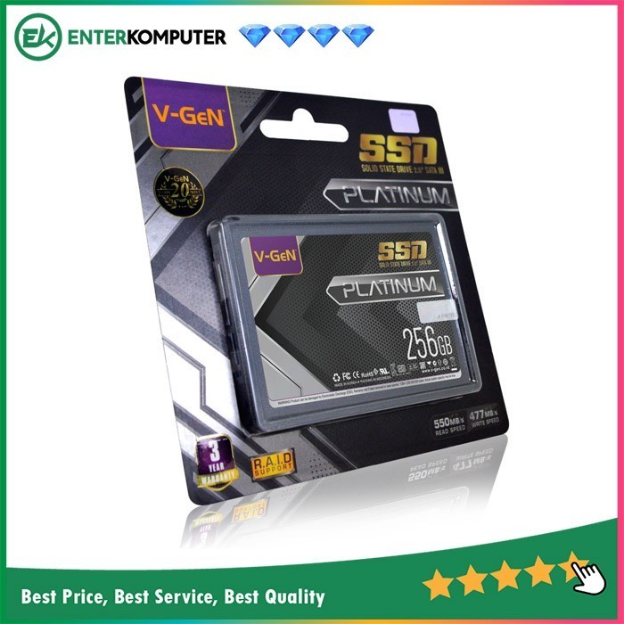 V-GEN SSD 256GB / SSD 256GB ORIGINAL BEST QUALITY