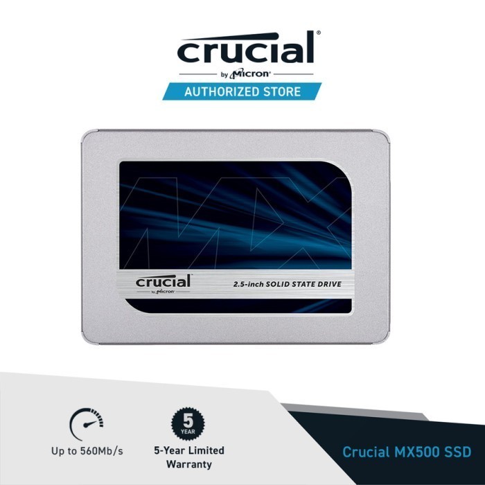 SSD CRUCIAL MX500 250GB 500GB 1TB 2TB 4TB - SSD SATA 2.5 INCH ORIGINAL BEST QUALITY