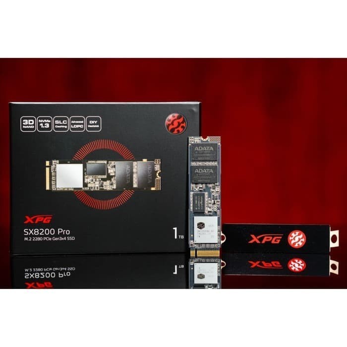 ADATA XPG SX8200 PRO 1TB M.2 SATA NVME PCIE GEN3X4 - 3D TLC ORIGINAL BEST QUALITY