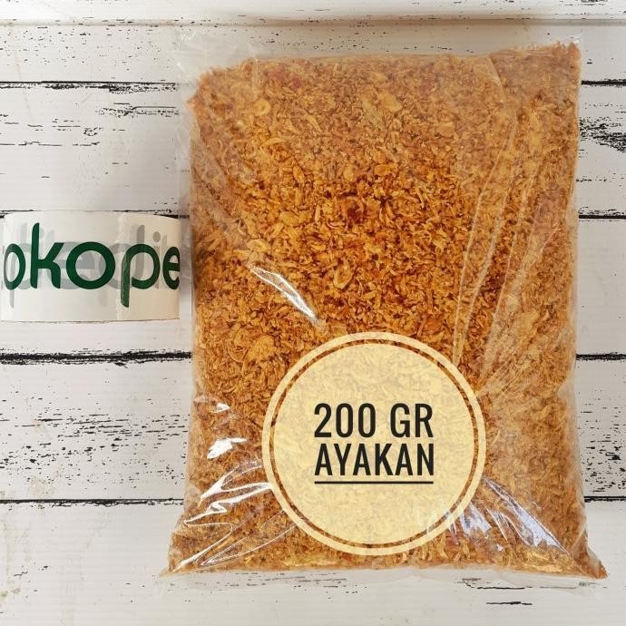 

bawang goreng ayakan 200 gr