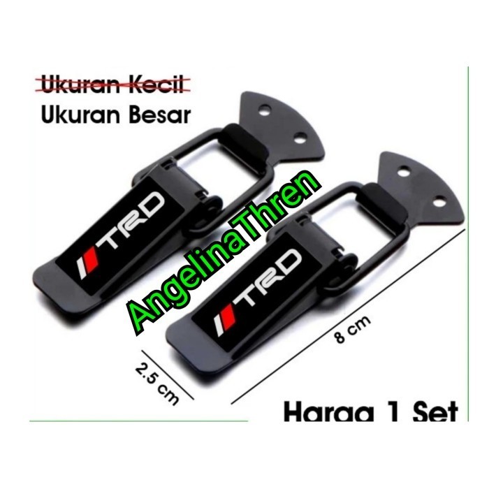 CLIP BUMPER TRD - KLIP BEMPER TOYOTA - PENGIKAT BUMPER MOBIL TRD ISI 2