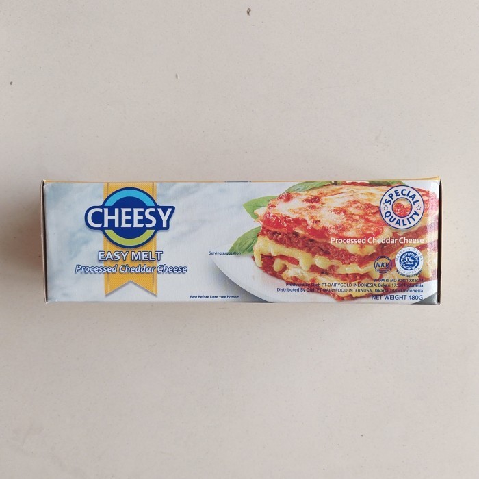 

CHEESY EASY MELT 500GR / MELTED CHEESE/ KEJU EASY MELT