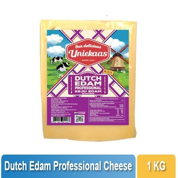 

UNIEKAAS - DUTCH EDAM PROFESSIONAL CHEESE 1 KG