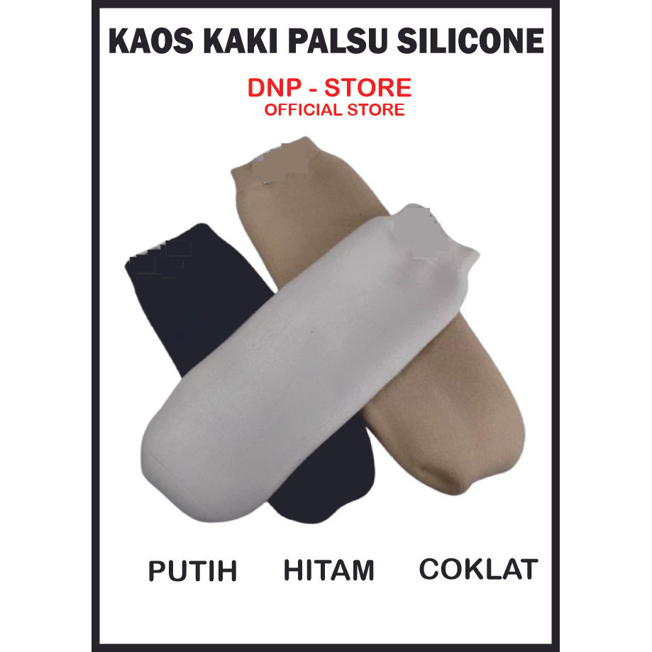 KAOS KAKI PALSU SILIKON ( SILICONE ) - IMPORT