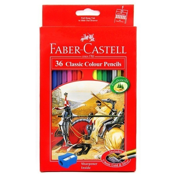 

Sil Warna 36 Faber Castell Panjang Clasic Eco Cils