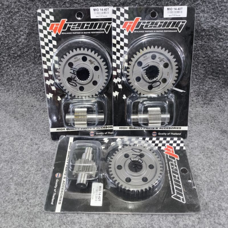 GEAR GIR RASIO GF RACING 14/40 14/41 14/42 MIO CARBU MIO SMILE SPORTY MIO SOUL NOUVO FINO CARBU ORIG