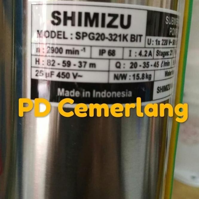 Pompa Air Satelit Shimizu Spg 20 - 321 K Sumbersible