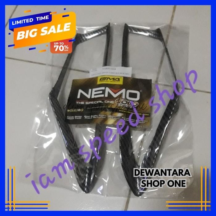 VARIASI LAMPU DEPAN VARIO NEW 125/150 2018-2020 CARBON PRODUK PILIHAN