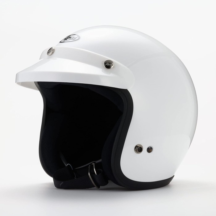 HELM ARAI KLASIK S70 S-70 WHITE CLASSIC HELMET