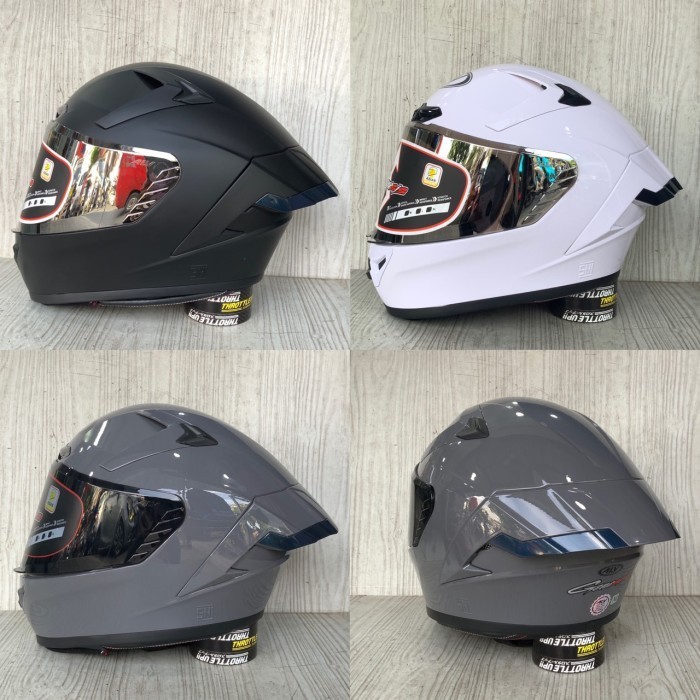 HELM ALV GENESIS SOLID PAKET GANTENG / ALV FULL FACE TERBARU