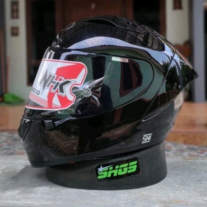 TERMURAH NHK GP R TECH RACE SOLID BLACK ORIGINAL NHK