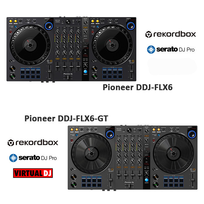 

Pioneer DDJ-FLX6 DJ controller for rekord and S DJ Pro DDJFLX6