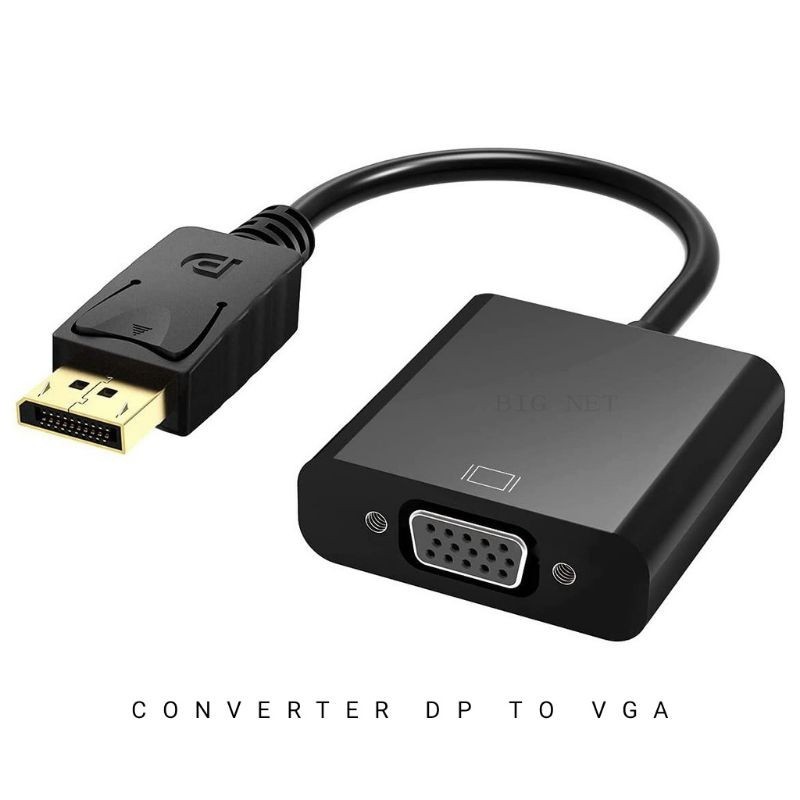 [ARS] CONVERTER DISPLAY PORT DP TO VGA / KABEL DP TO VGA / CONVERTER DP TO VGA