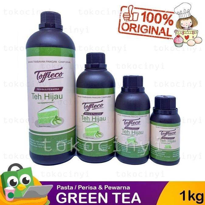 

Toffieco Pasta Perisa & Pewarna - Green Tea / Teh Hijau 1 Kg