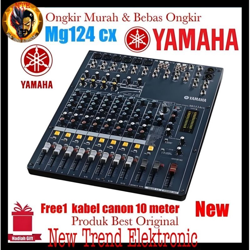 Mixer Audio mixing Yamaha Mg124Cx New Original import luar garansi 1th