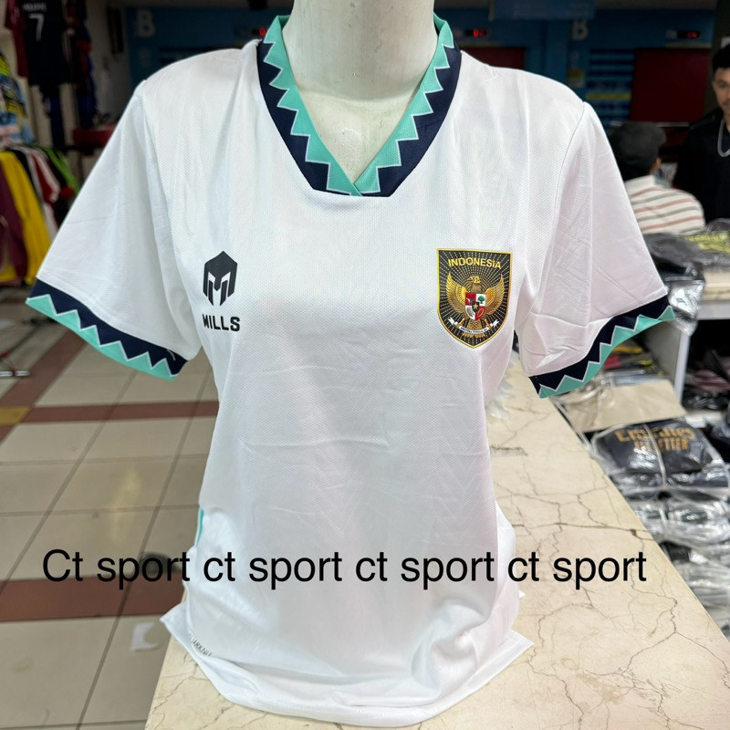 [BEST DEAL] JERSEY LADIES TIMNAS AWAY IMPORT baju bola cewek indonesia away import