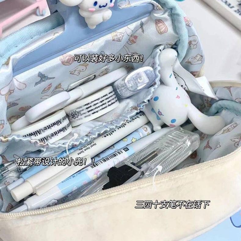 

{NEW} TEMPAT PENSIL CINNAMOROLL ANJING DOG PUTIH KOTAK PENCIL BONEKA ANAK PEREMPUAN STATIONARY ATK PERLENGKAPAN SEKOLAH KANTOR ALAT TULIS TAS KECIL DOMPET MINI SANRIO TERLARIS