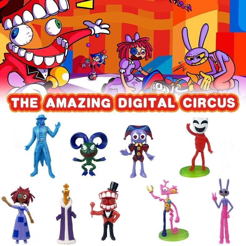 DFR CATKing Action Figure Amazing Digital Circus Pomni Jax Gangle Caine Ragatha Kinger TERLARIS