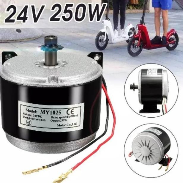 CDF Dinamo skuter listrik dinamo 24V 250W Dc motor 24V 250W Motor skuter listrik Dinamo scooter MY10