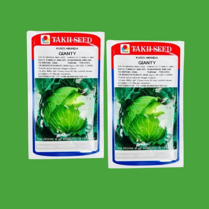 Gianty 20Gr Kubis Distributor Resmi Awas Barang Palsu