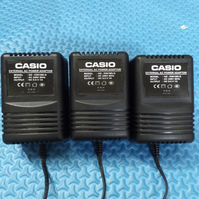 adaptor keyboard Casio CA-110 CA110 dll 9V original pabrik power