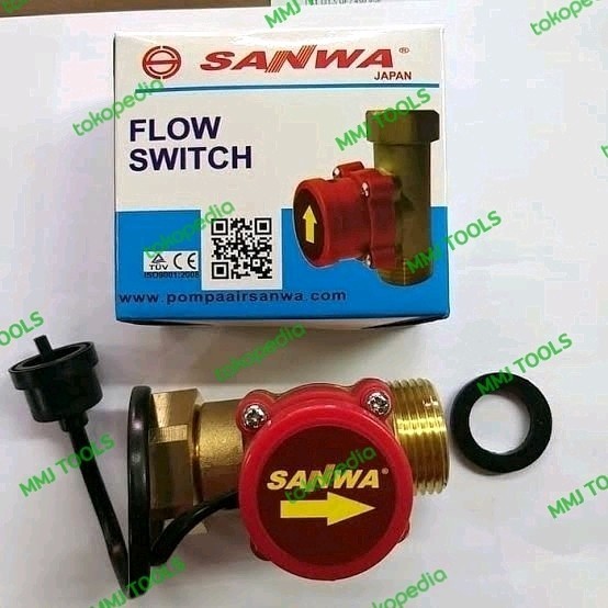 FLOW SWITCH SANWA - OTOMATIS PENDORONG SANWA - BOOSTER POMPA AIR
