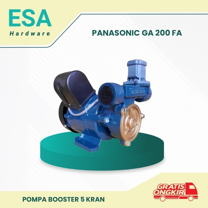 Pompa Booster Panasonic GA 200 F 200 Watt, Pompa Air dari Toren ke Keran