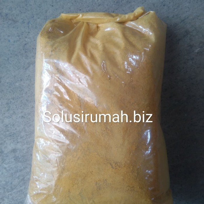 ~~~] OKER DEMPUL 100g 1ons KUNING MUDA CLAY bahan politur woodfiller alami