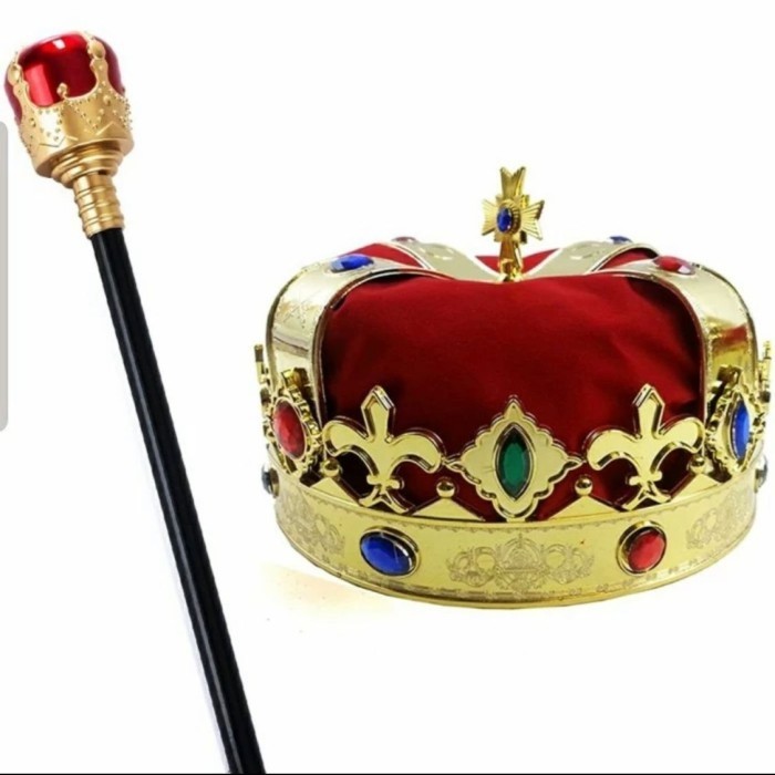 Mahkota Anak Raja / Topi Mahkota Raja/Crown King Hat Costume