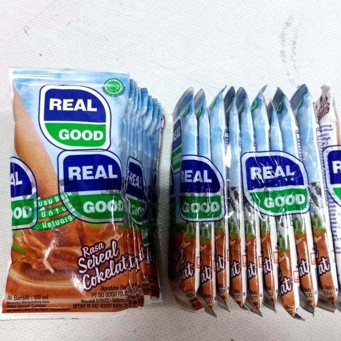 

Open DS] Susu Bantal Susu Real Good Susu bantal real good Coklat 10pc x 50ml