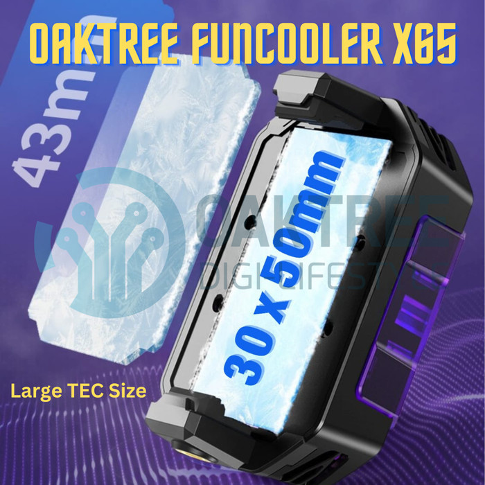 Oaktree Funcooler X65 Fan Cooler Radiator Pendingin Hp Cooling Fan Hp