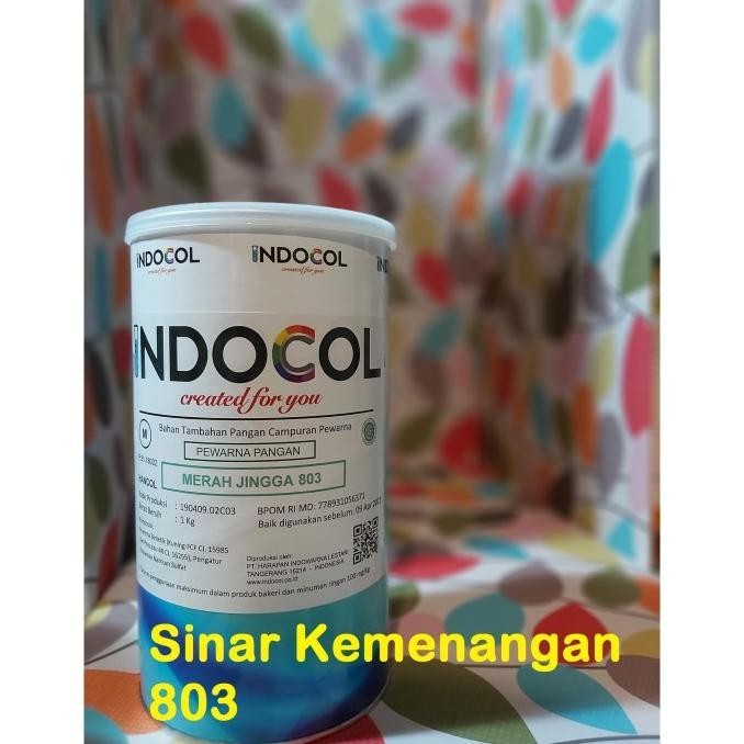 

Pewarna Makanan Indocol Orange Red 803 - Merah Jingga; 1 Kg