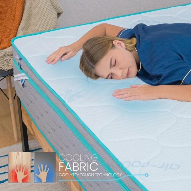 Topper Kasur Dingin Quantum Dreambox Cooling Topper AirCool