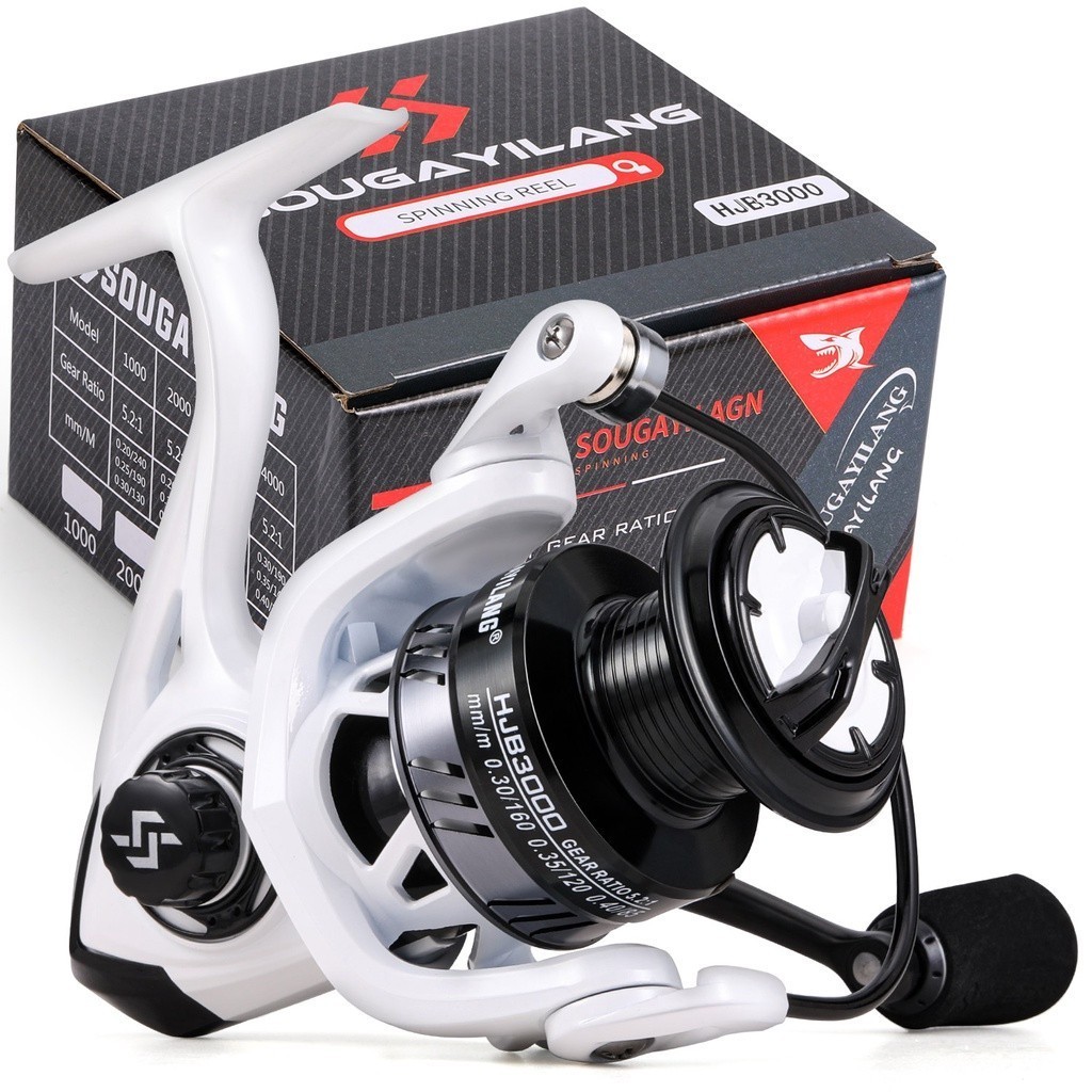 [BEST DEAL] Sougayilang Reel Pancing Model Baru, Reel Pancing Berputar Tipe 2000-3000 Pegangan EVA