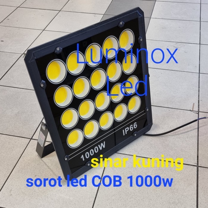 Lampu Tembak Led Kuning 1000W 1000Watt - Sorot Cob 1000 Watt 220Volt Ori
