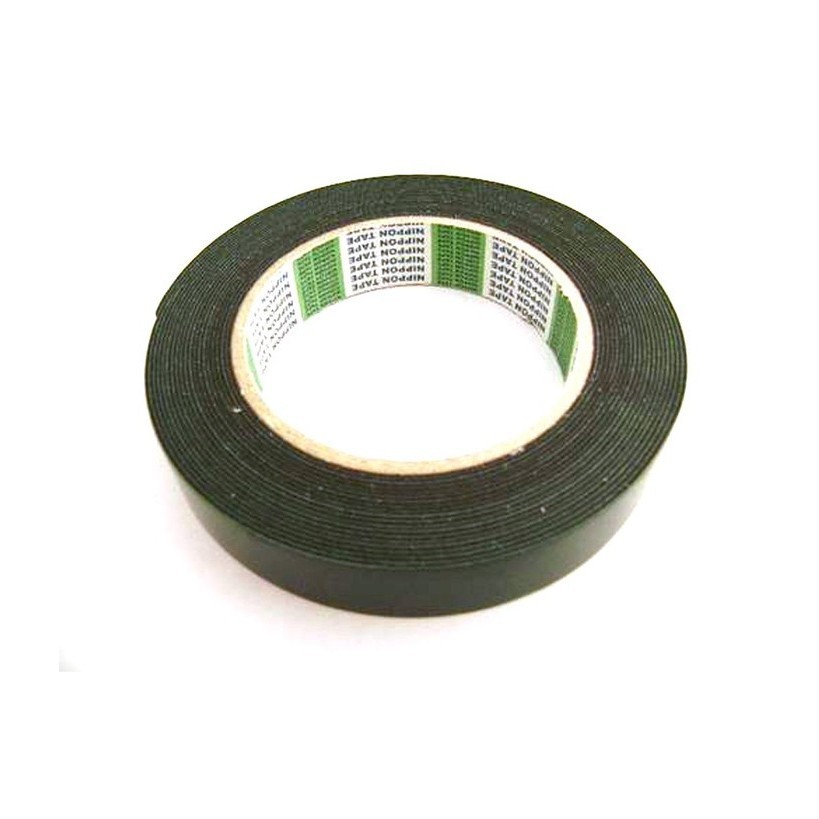 

cusss order] Double Tape PE Foam Hijau 23mm / Nippon Tape / Isolasi timbal Balik