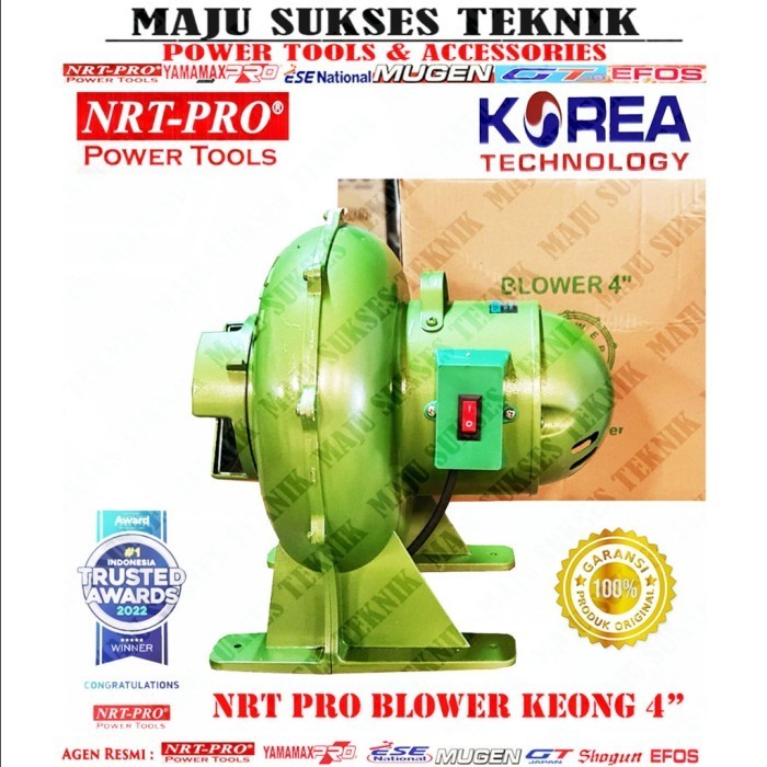 Nrt Pro Blower Keong 4"Inch Electric Blower 4" Inch Technology Korea