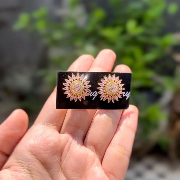 {{{{}}] Shandra Subeng Matahari Mini Xuping Alpaka Kebaya Anting Cerorot Bali