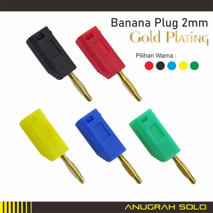 @=@=@=@=] Jack Banana Plug 2mm Socket Banana 2mm Jek Banana Jantan Betina