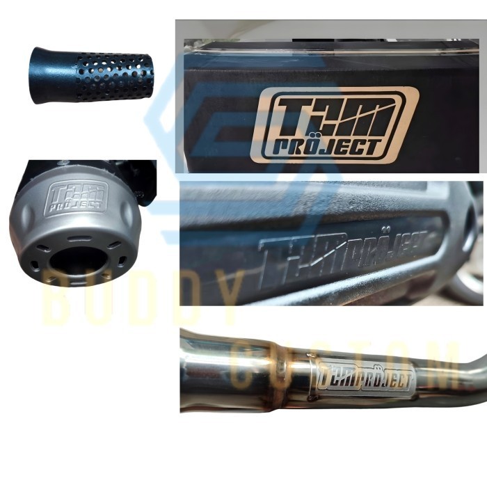 Knalpot TZM Project Vario OLD NEW 125/150/160 Knalpot Racing TZM Vario