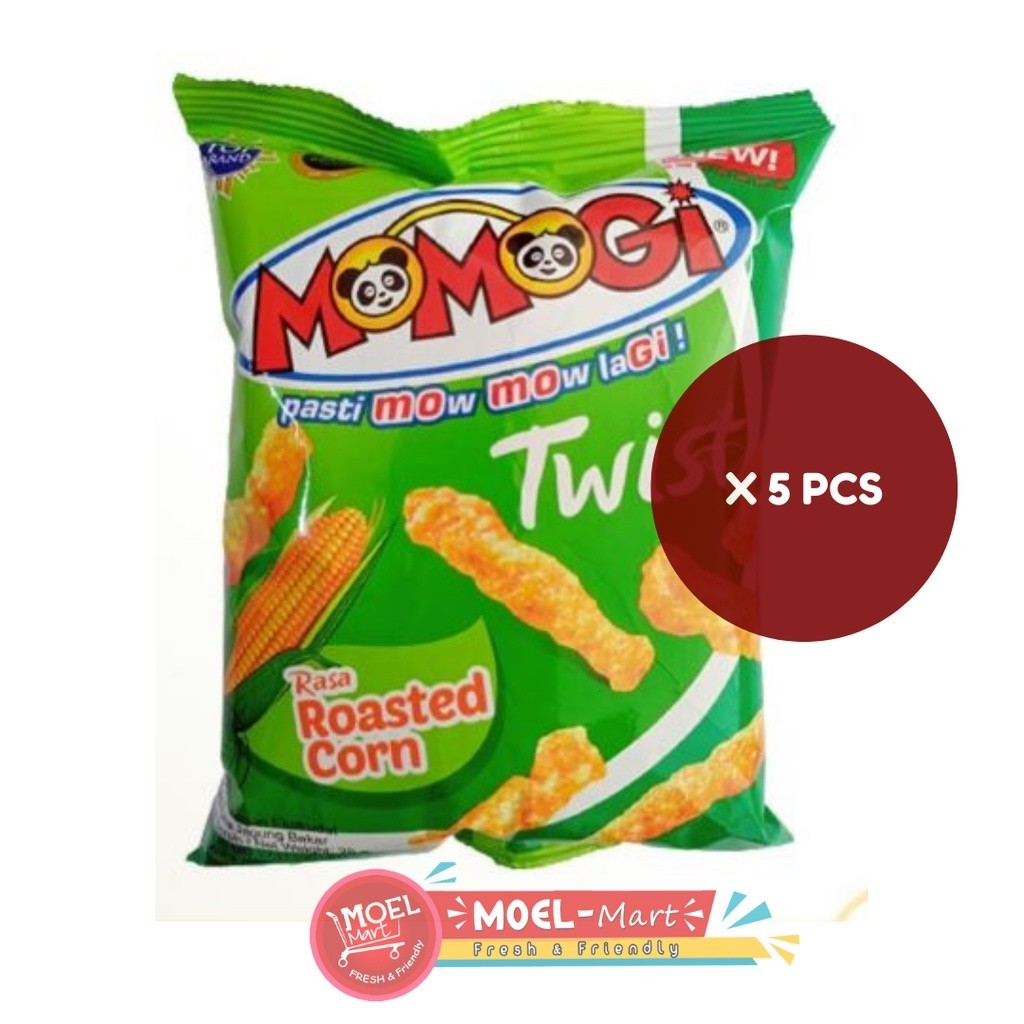 

MOMOGI TWIST ROASTED CORN 5 x 25GR