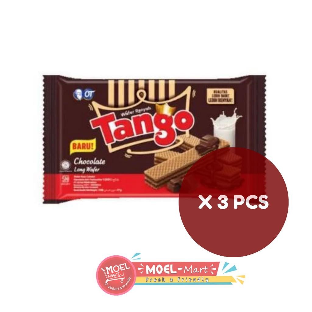 

TANGO Wafer Long Chocolate 3 Pcs x 39 Gr