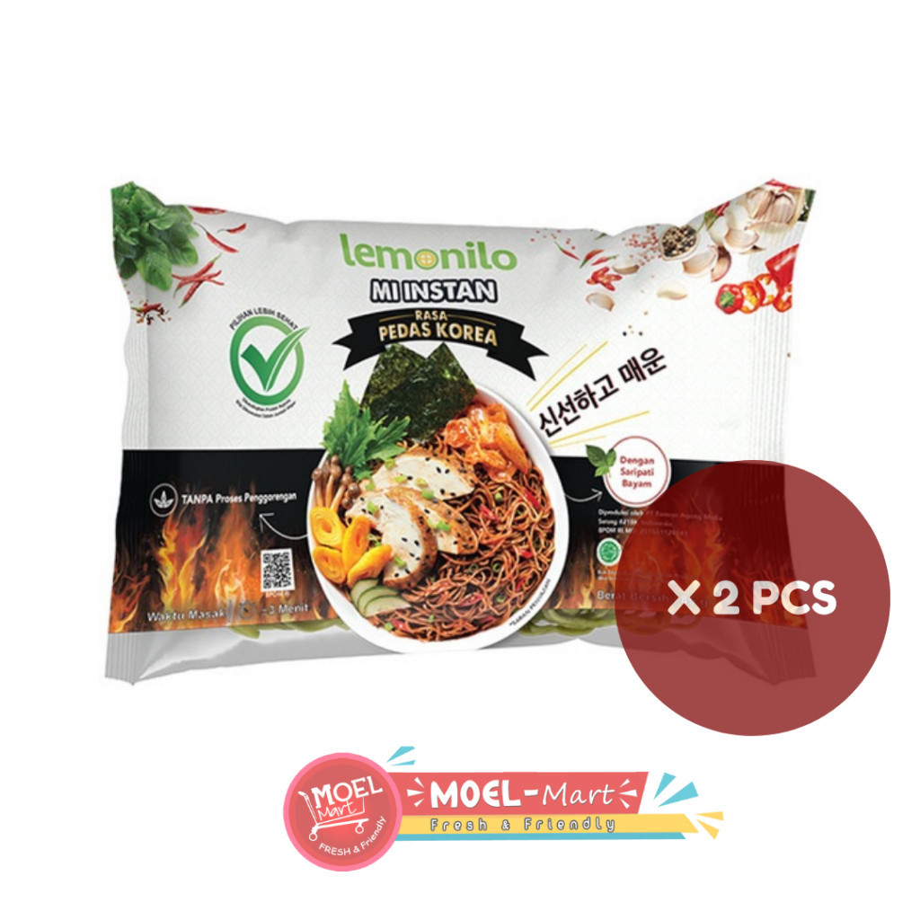 

LEMONILO Mie Pedas Korea 2pcs x 85gr