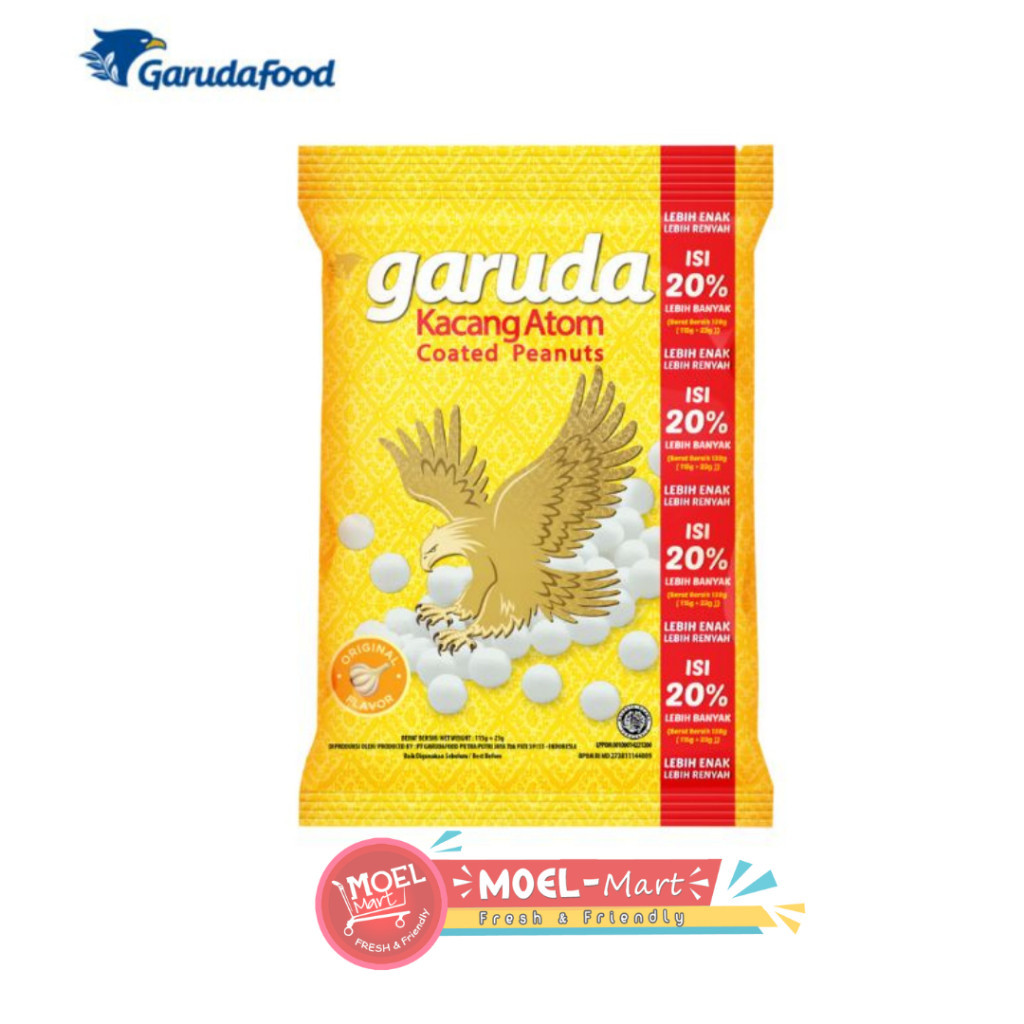 

GARUDA Kacang Atom Manis 130gr