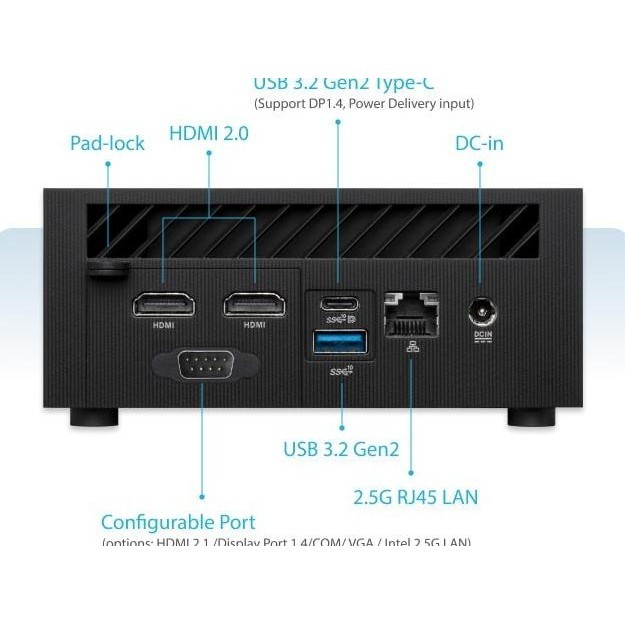 MINI PC ASUS i3 GEN 12 FULLSET WIN11 +RAM +SSD | ASUS PN64 I3