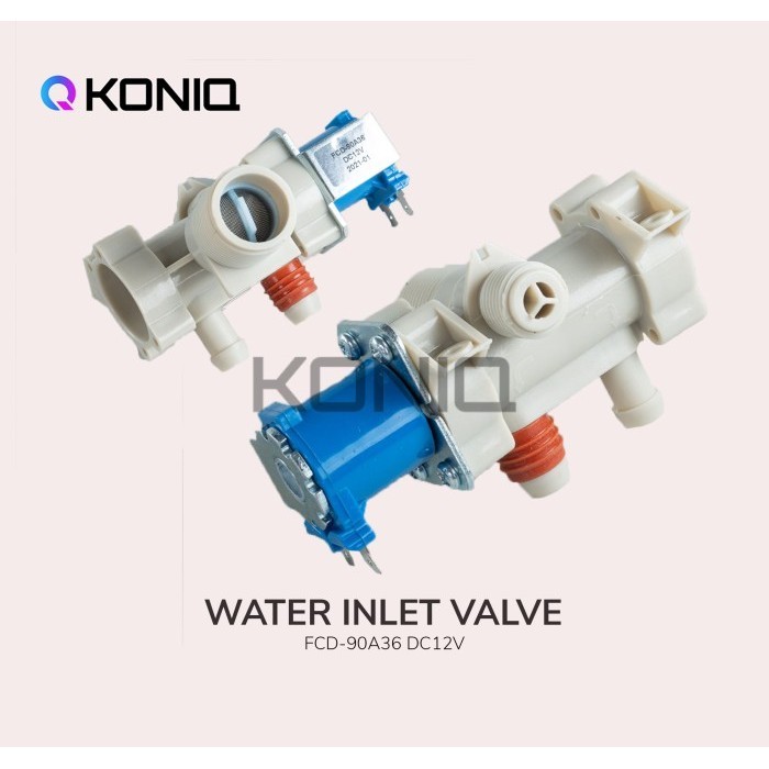 SELENOID MESIN CUCI LG 2 INLET / WATER VALVE MESIN CUCI LG