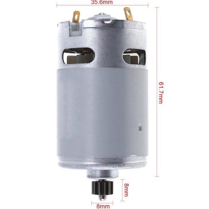 RPM Motor DC rs550 21V 19500