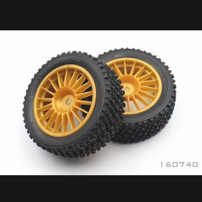 Ban RC Rally 1/10 75x32mm front / depan 2pc